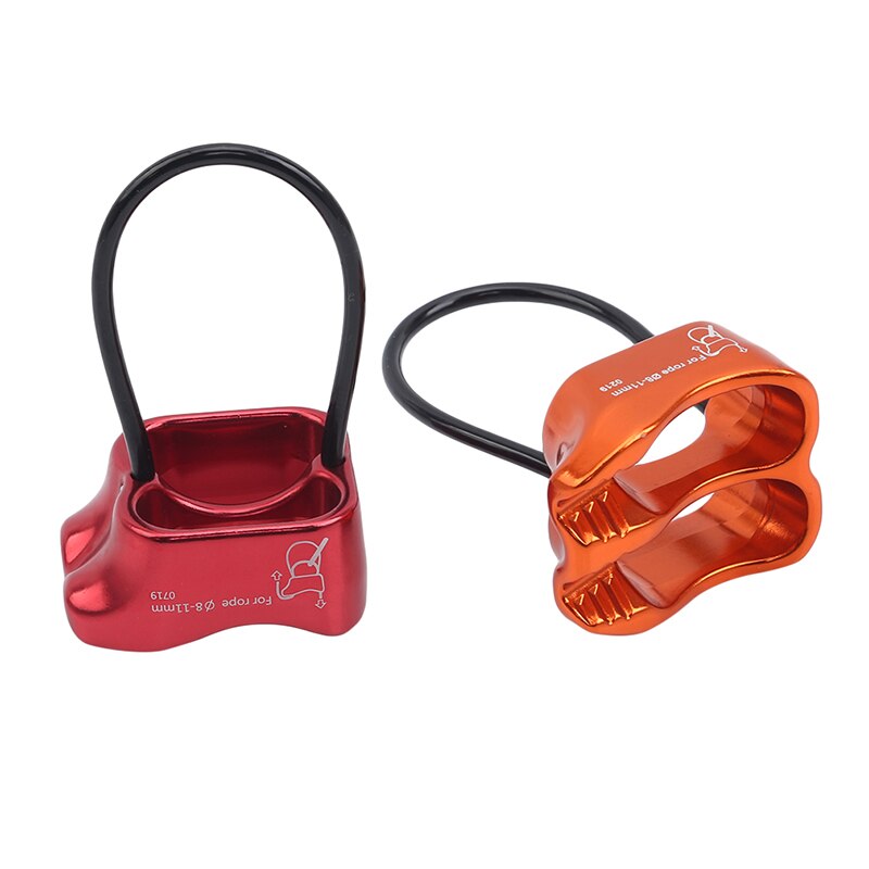 1pcs Descender Rappelling Rock Climbing Belay Rescue Device For Rope Mountaineering Outdoor Rock Climbing