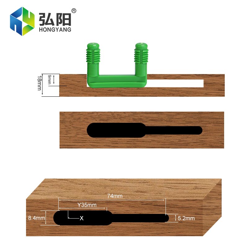 10Pc Onzichtbare U-Vormige Connector Verborgen Vaste Link Kast Closet Body Bevestiging Gesp Quick Installatie