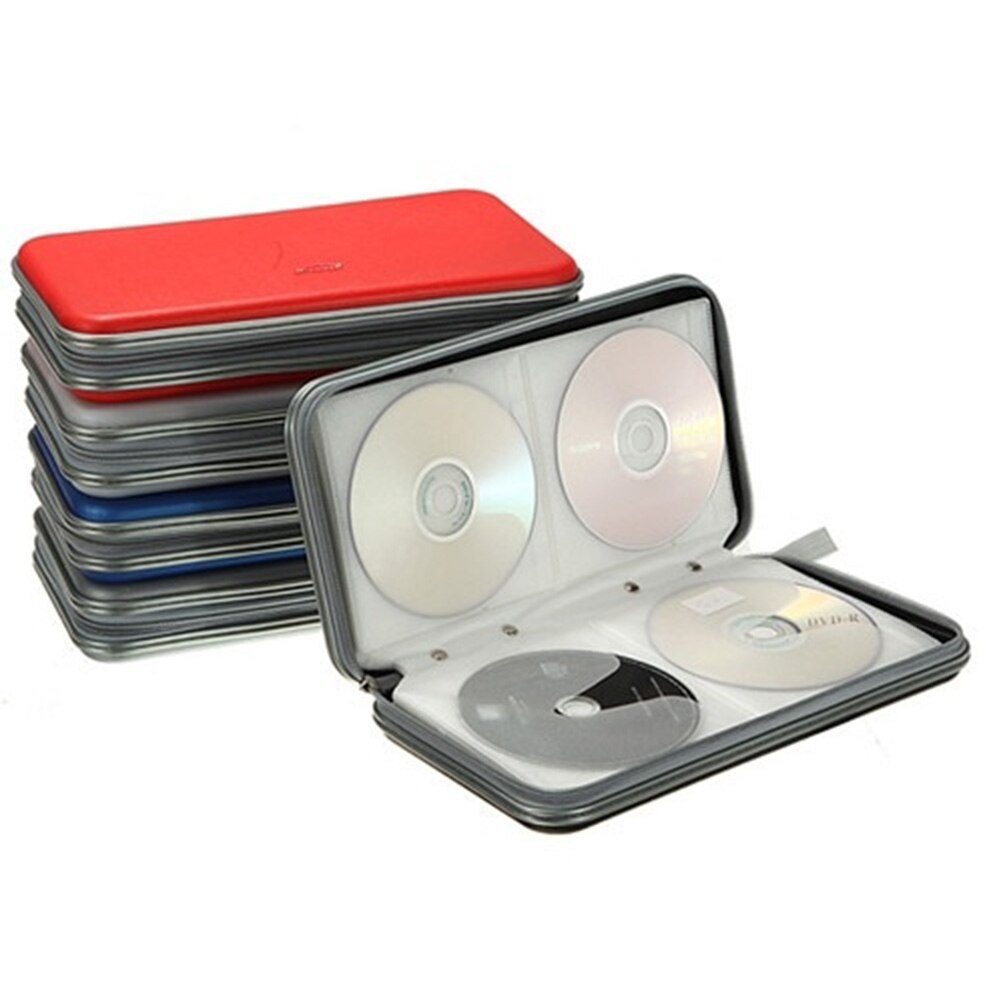 80 Disc DVD CD Storage Holder Bag Case Album Box Plastic DVD Disc Package Bag