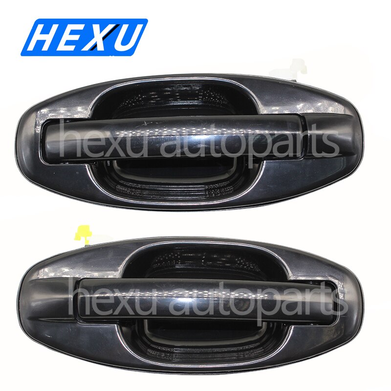 Bak vänster/höger dörrhandtag för hyundai santa  fe 2001-2006 82650-26000 82660-26000 83650-26000 83660-26000: Bakre 2 st