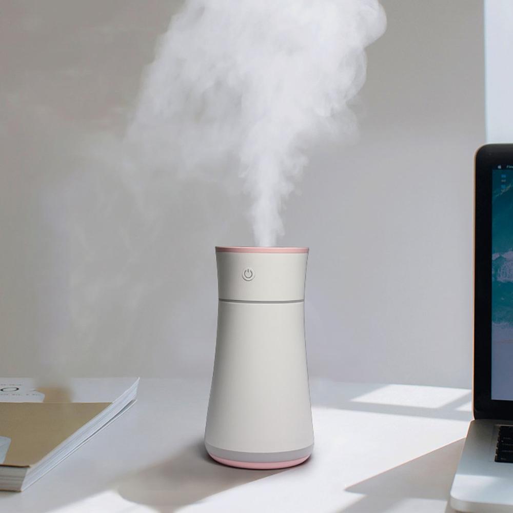 Auto luchtbevochtiger usb mini draagbare aromatherapie hydraterende luchtreiniger vernevelaar nachtlampje luchtbevochtiger