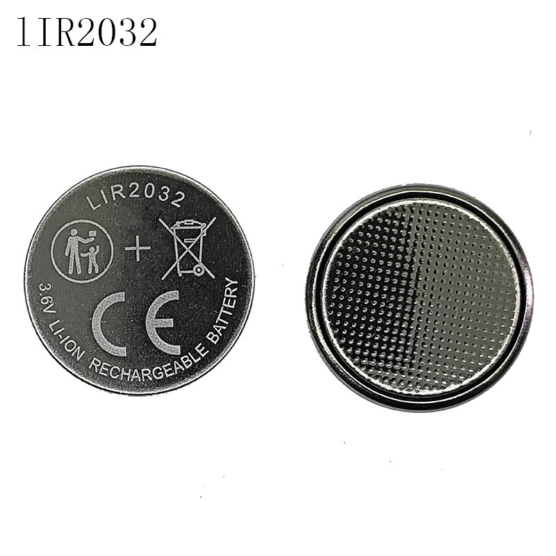 2PCS/LOT LIR2032 Rechargeable Battery 2032 Lithium charging battery Can Replace CR2032 for watches