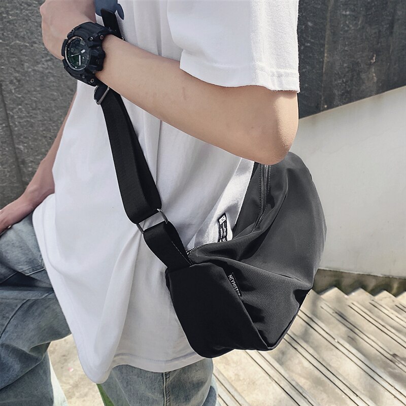Messenger bag, paartasche, marke, lässig, vielseitig kombinierbar, diagonale schultertasche, kleine tasche, streetstyle-sporttasche