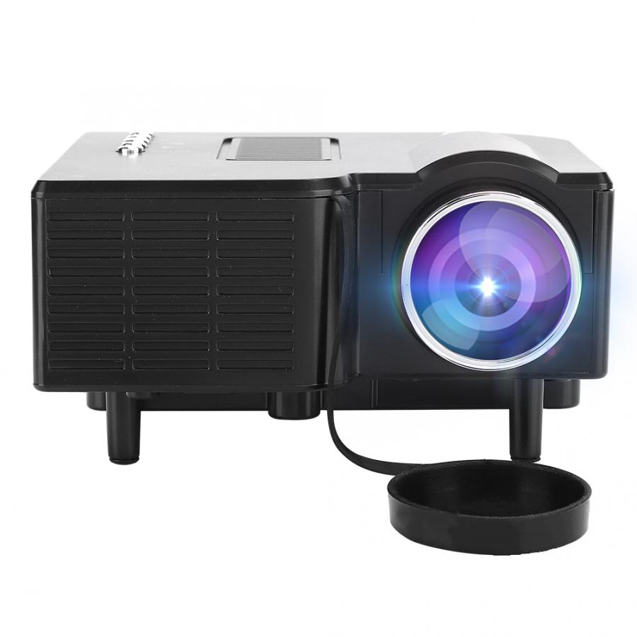LED Mini Portable 1080P HD Projector for Conference Home Cinema Theater Media Player US Plug 110-240V