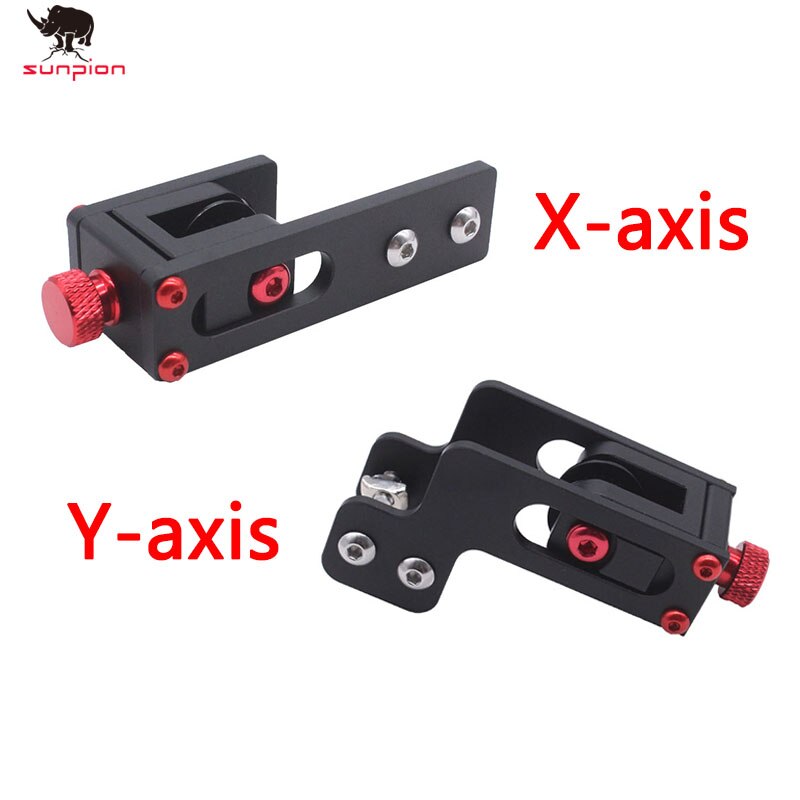 3D Printer Onderdelen Voor Creality Ender-3 Upgrade Profiel X/Y-as Synchrone Riem Stretch Rechtzetten Spanner: Rood