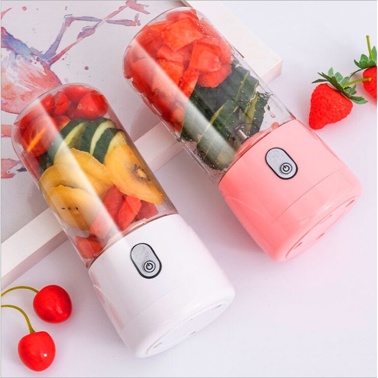 400Ml Draagbare Usb Oplaadbare Sap Machine Smoothie Maker Elektrische Mixer Keuken Juicer Maker Blenders Machine Fles Sap
