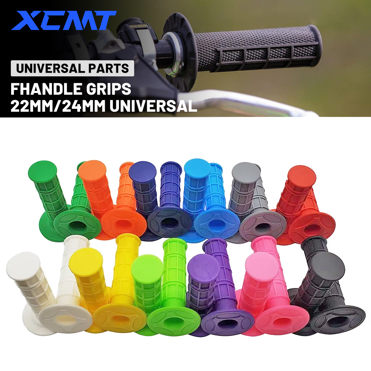 22 millimetri MX Gel Gomma Manubrio Grip Per CR CRF XR YZ WR TTR KX KLX RMZ RMX RM TC TE FC FE ATV Enduro Motocross Dirt Pit Bike