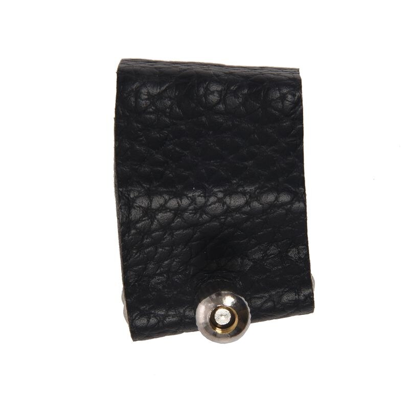 Lederen merk nozzle lock rietbinder met richter voor alt tenor standaard saxofoon