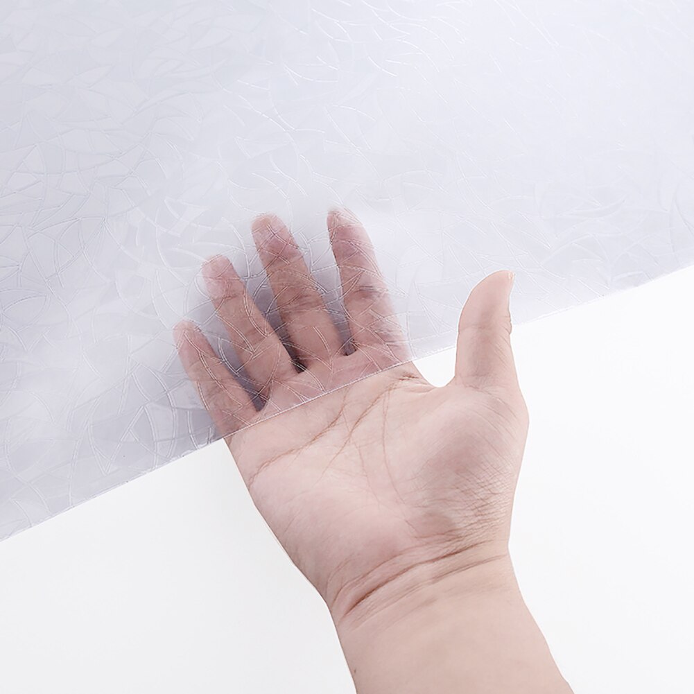 Glass Film Opaque Irregular Texture Sticker Glass Window Film For Window 3D No Glue Glass Stickers Glass Tie Home Decor