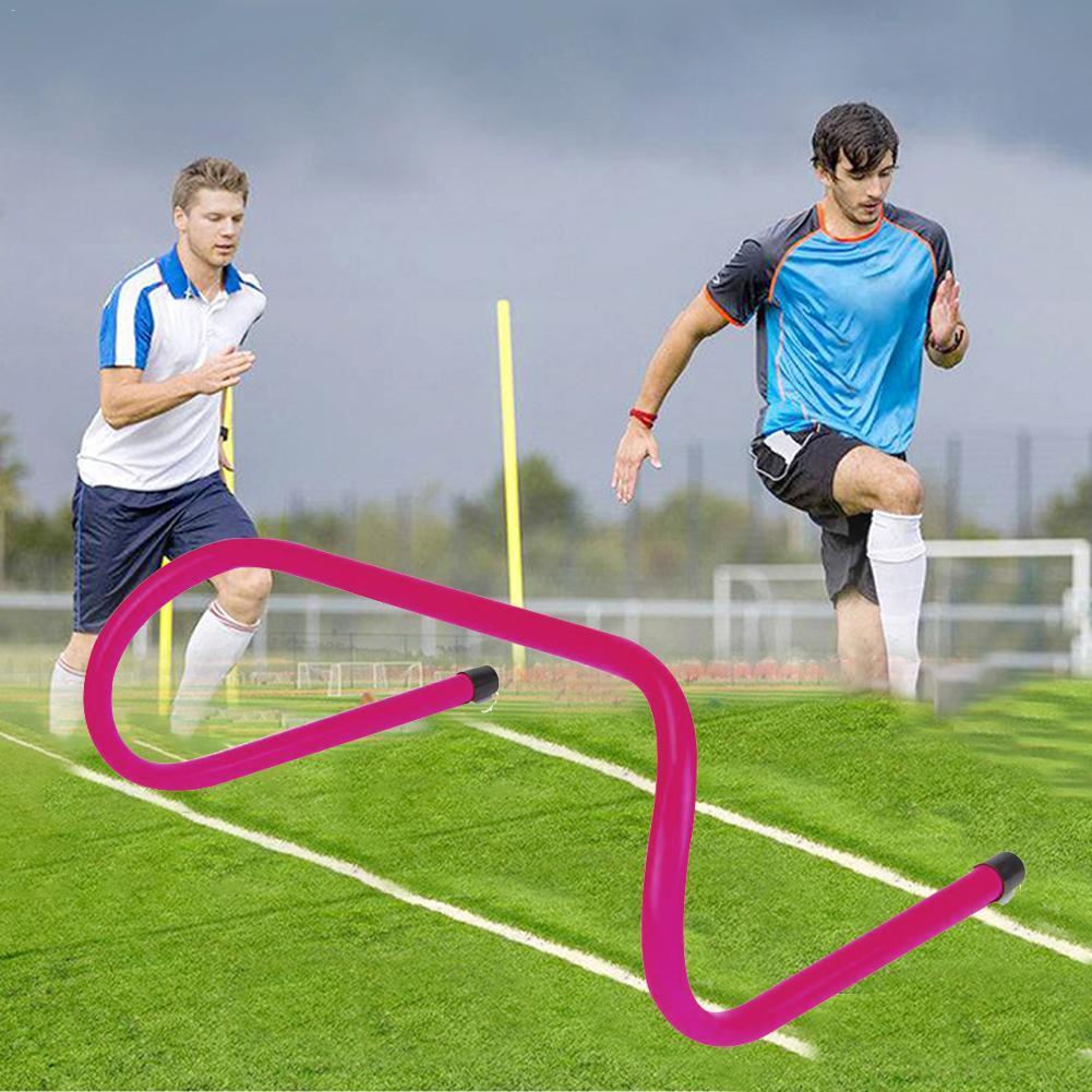 Neue Hürde Faltbare Abnehmbare FußBall Hürden Ausbildung Ausbildung agil Sport FußBall springen Höer Bar Barriere Ausrügestochen Hur J7O0