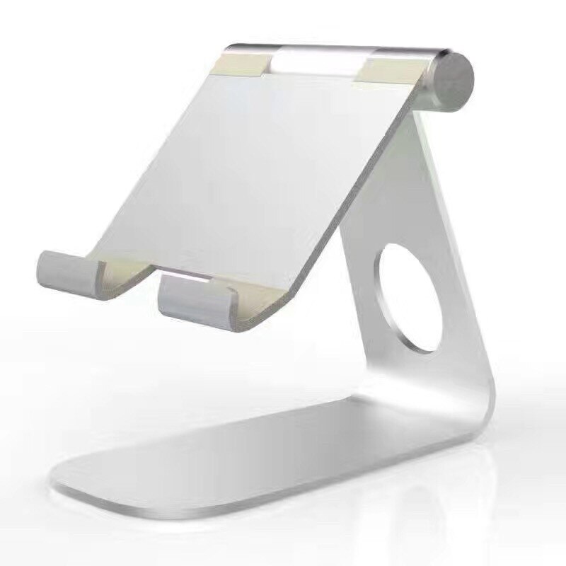 Universal Tablet Cooling Stand - Aluminum Holder for 7-10 inch iPads & Tablets: Silver