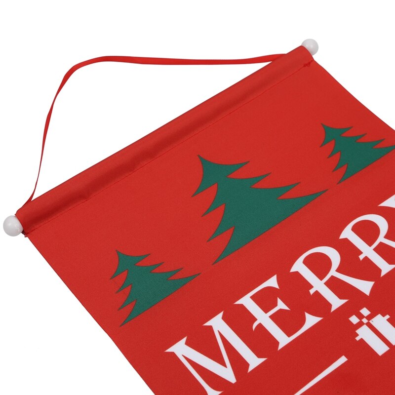 Kerstversiering voor op de veranda, deurbanner, hangende kerstversieringen voor thuis