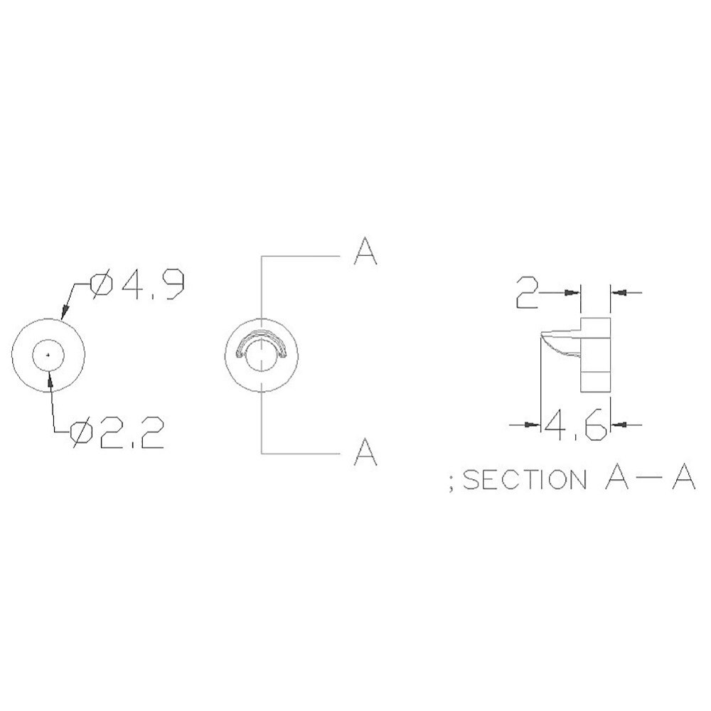 Jtd 11 10 sätze zielflächen mit leds für eisenbahnsignal spur n oder z 1- kopf blocksignal ampel