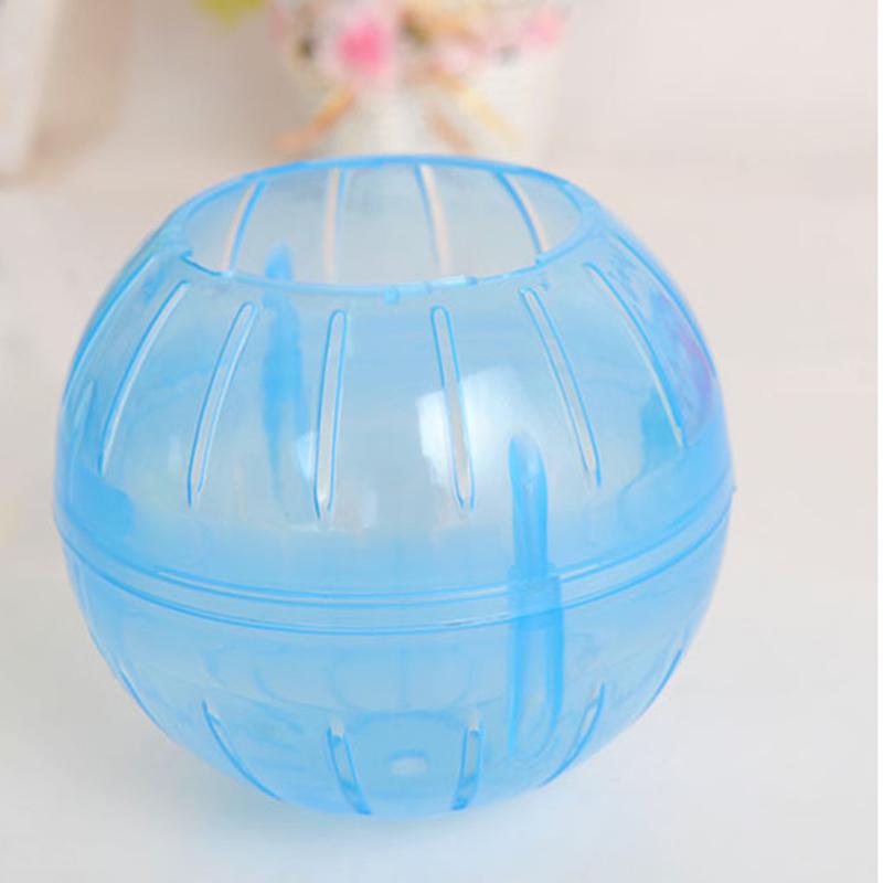 Juguetes Para Perros bolas interactivas ratones roedores para mascotas trotar hámster rata jerbo juguete de plástico pelota de ejercicio juguetes para perros encantadores entrenamiento