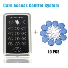 125khz Rfid Access Control Press Keypad RFID Door Access Control System Door Lock Controller Door Opener With 10pcs KeyCard