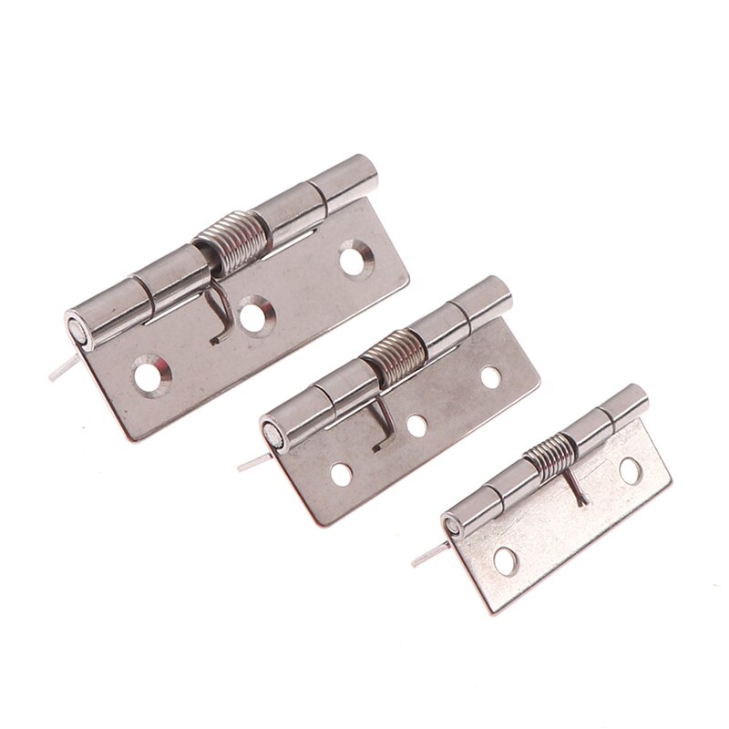 2/2.5/3 zoll Lange Edelstahl Tür Scharniere Silber Schrank Schublade Schmuck Kasten Scharnier Stiefel Marine Scharnier Für Möbel Hardware-