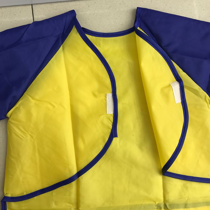 Kids Waterproof Long Sleeve Art Craft Drawing Painting Smock Apron Children