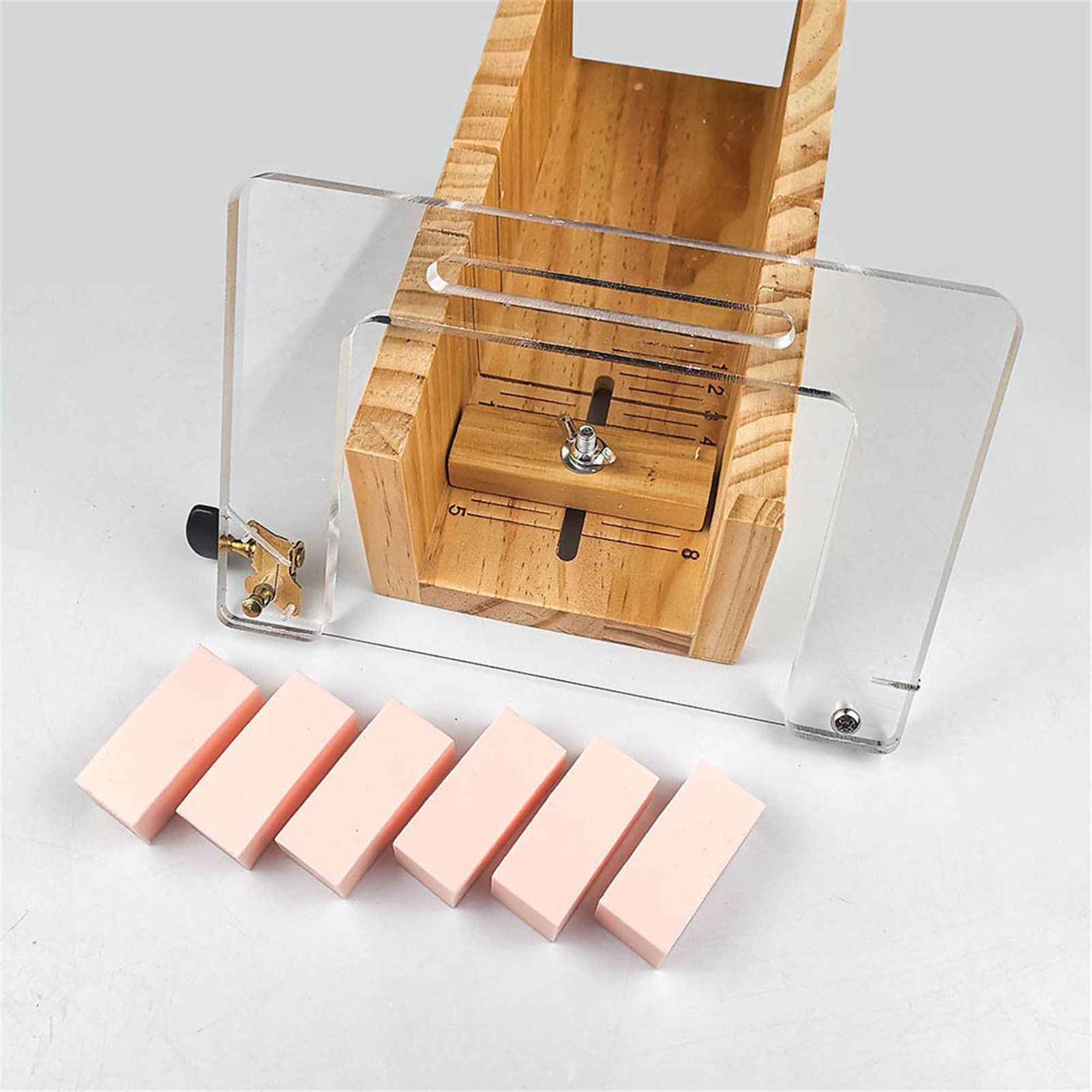 Acrylic Soap Cutter Set Adjustable Handmade Soap Cutting Tool Kit First-rate