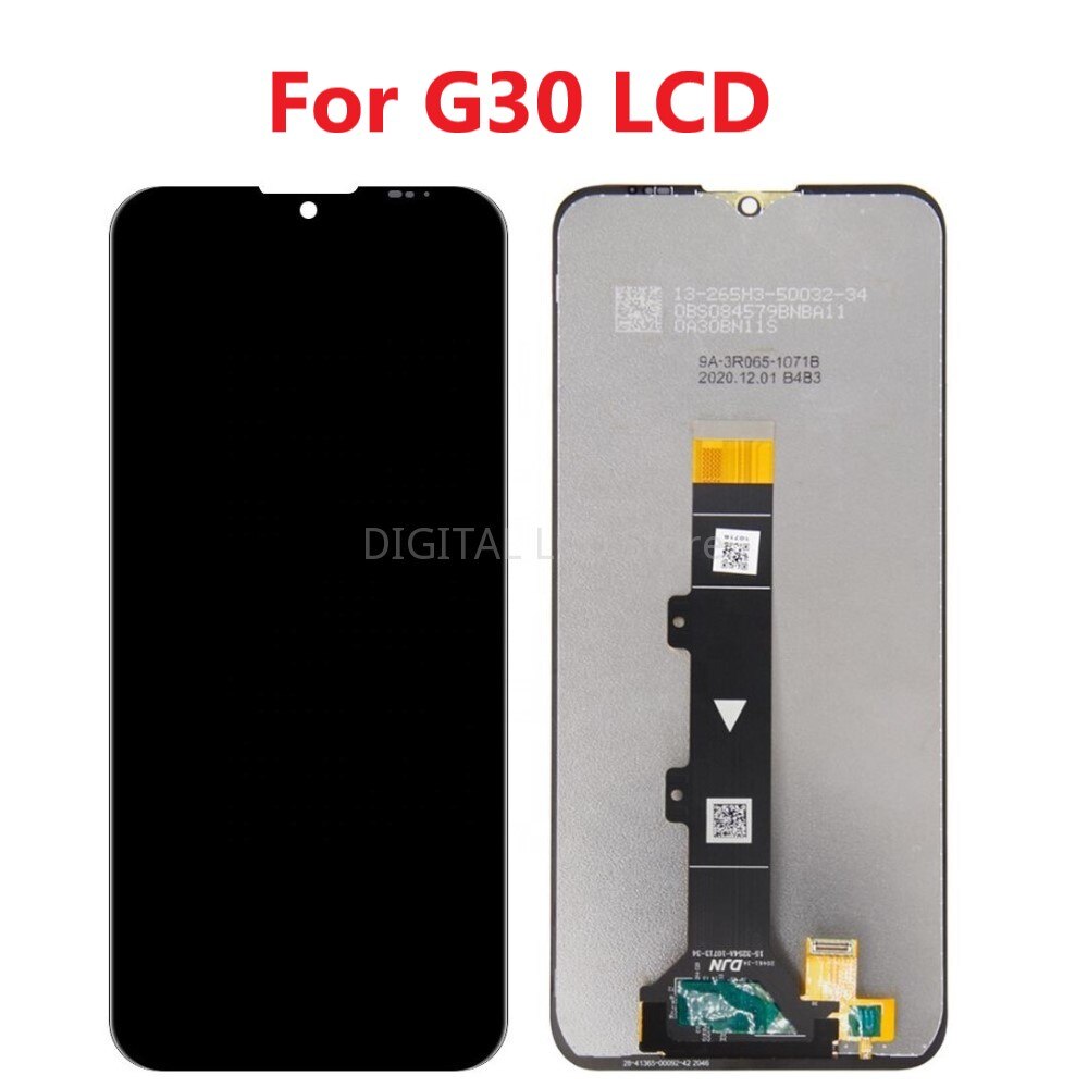 Aaa original display for motorola moto  g10 g20 g30 g50 g60 g100 lcd display touch panel screen digitizer for moto  g40 fusion lcd: G30 no frames