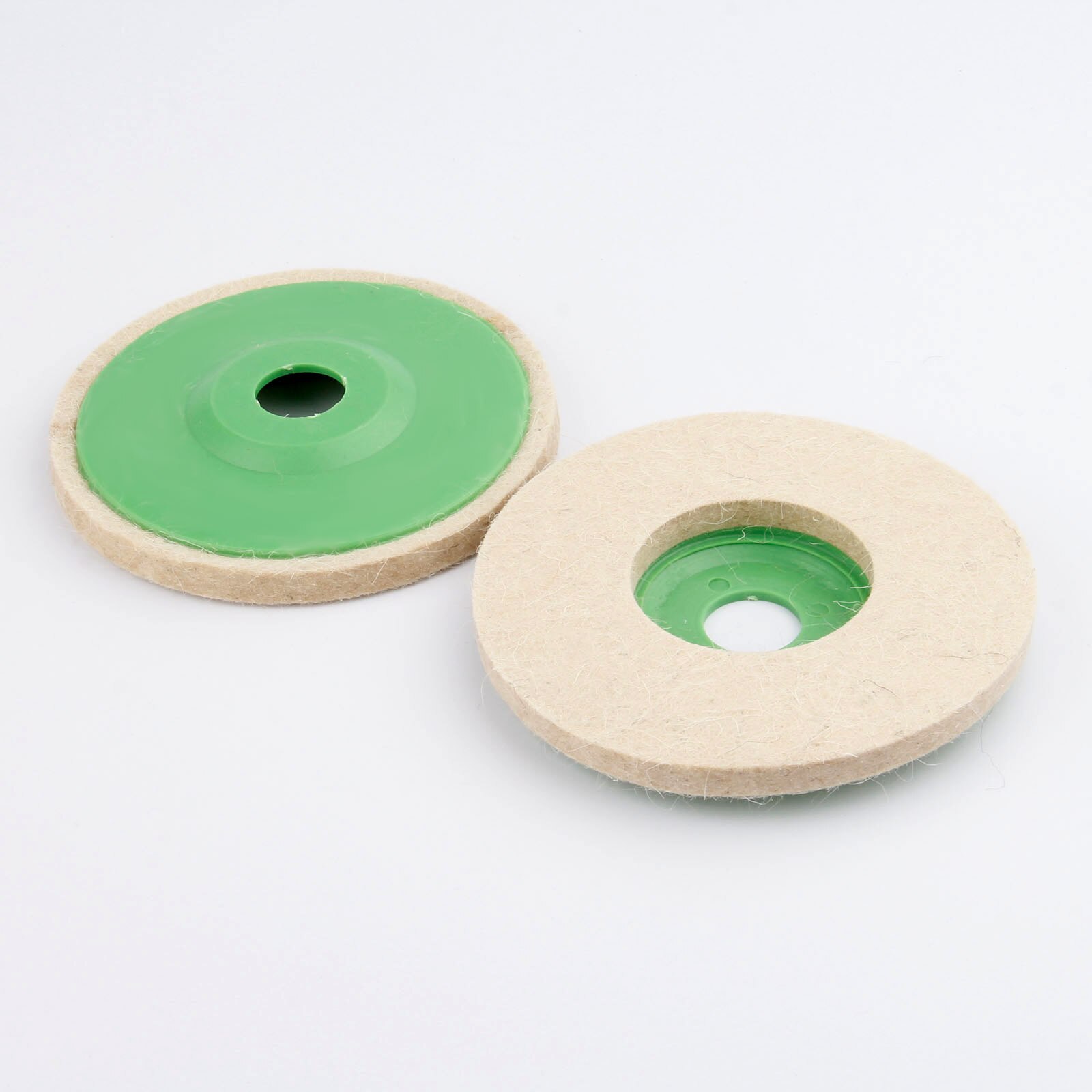 5in 125mm Wool Felt Grinding Wheel Pad Polishing Disc Buffer Polisher Tools for furniture and wood marble