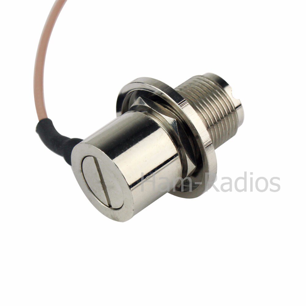 YiniTone – talkie-walkie Nagoya antenne double bande + support d'antenne + SC316 5M telfone pour autoradio Mobile QYT BAOJIE 218