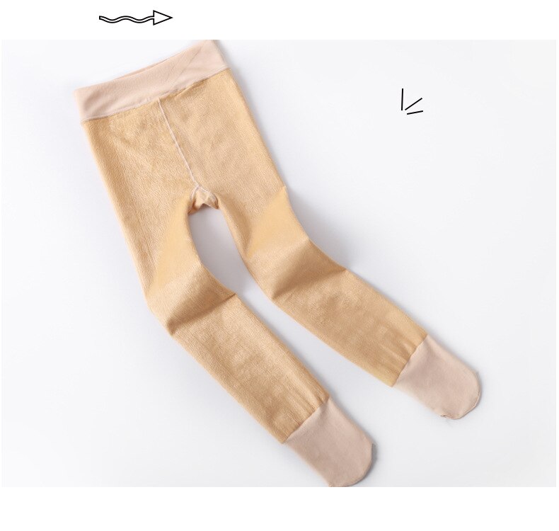 Kinderen Leggings Katoen Kinderen Leggings Effen Kleur Dans Leggings Voor Winter En Herfst 1-12T Kinderen Panty.: Skin Color / Pants length 30 in