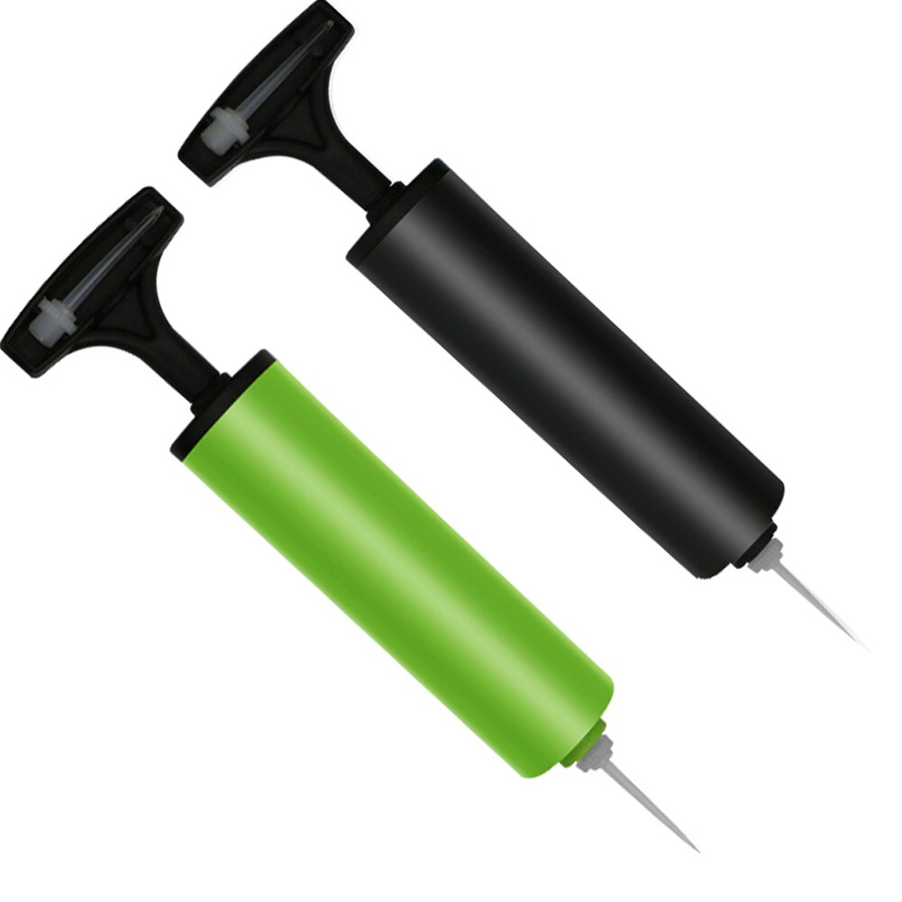 Portable Air Pump Football Soccer Swimming Ring Air Pump Inflatable Ball Plastic Hand Air Pump with Inflating Gas Needle Adaptor