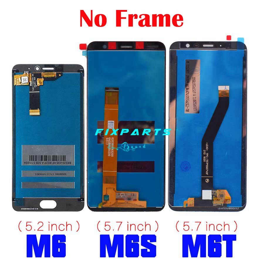 Pantalla táctil LCD para Meizu M6, repuesto de pantalla LCD M711H M711M M711Q M6S M712H M712Q para MEIZU M6T M811Q