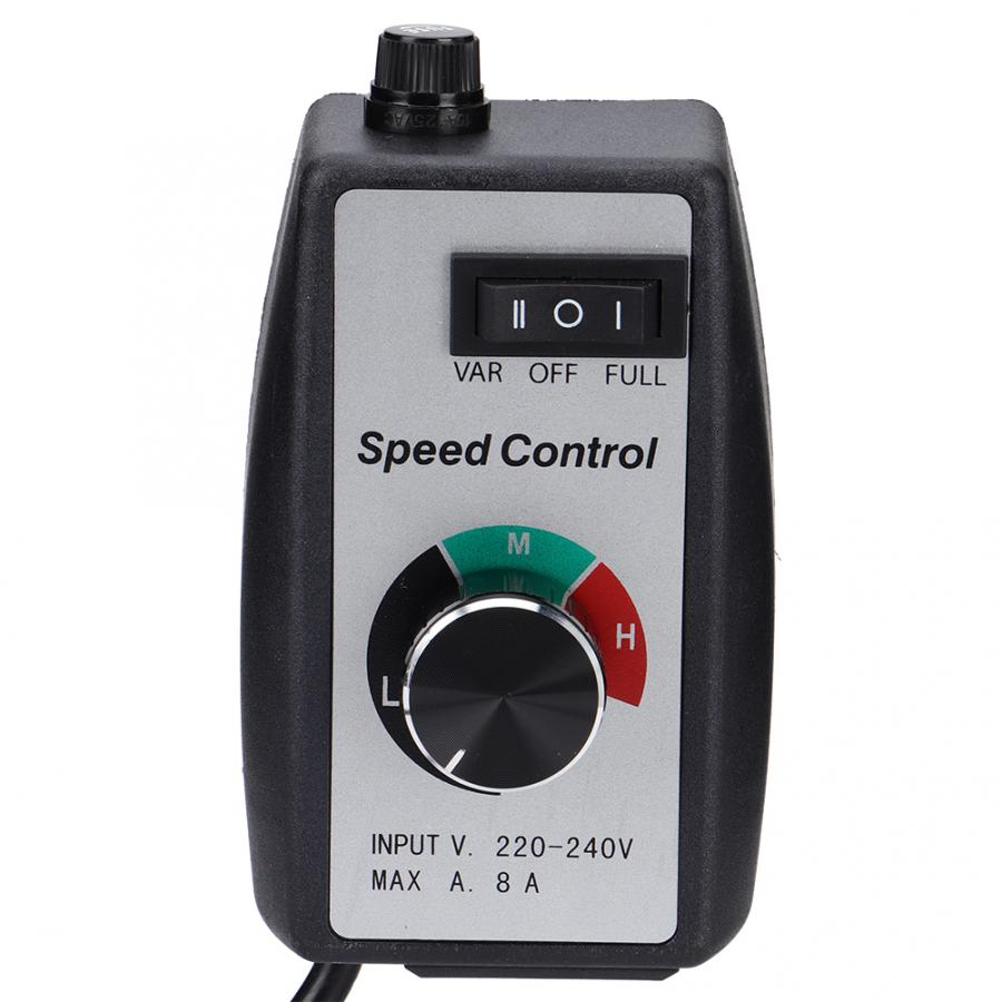 Elektronische traploze regeling 1.5 ampère | Voor AC-motoren Elektronische traploze regeling 1.5 ampère | Voor AC-motoren