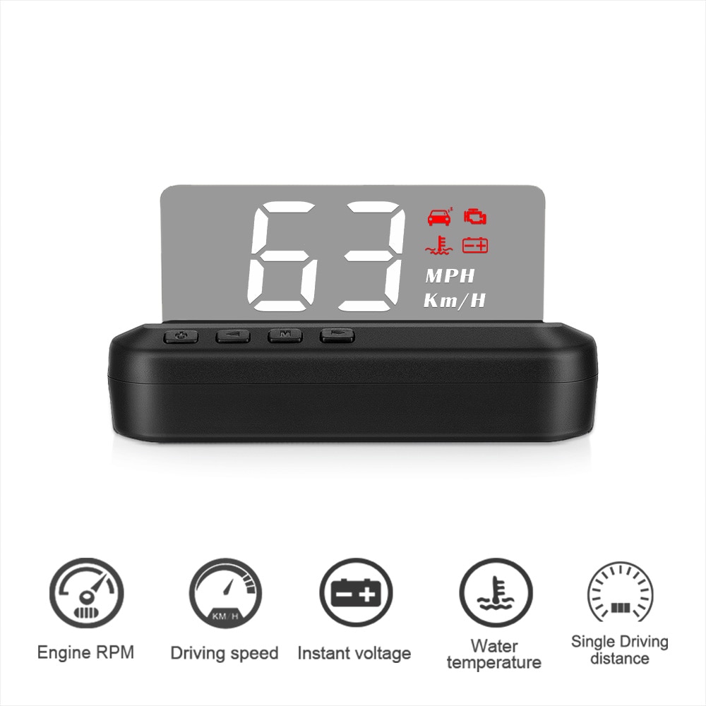 Brand Car Headup display obd2 hud display Car projector Hudway drive without ghosting