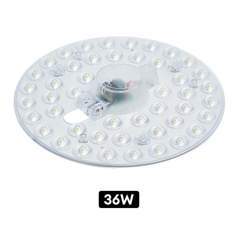 36W 24W 18W 12W LED anillo PANEL círculo luz SMD LED tablero de techo lámpara Circular AC 220V 230V 240V módulo de luz LED: Borgoña