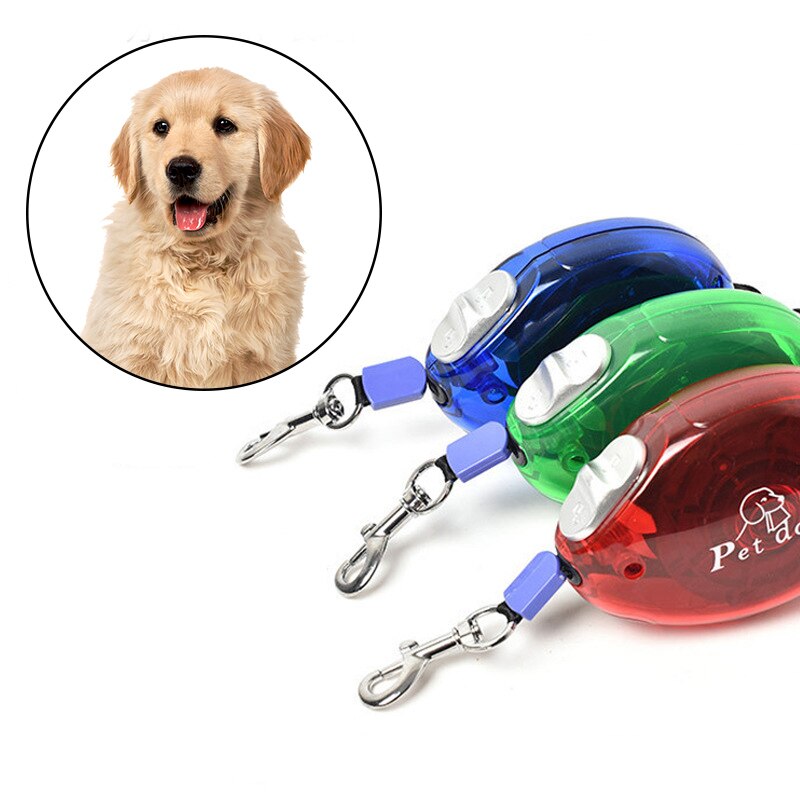 2.5m Automatic Retractable Dog Leash Flexible Leash Dogs Cat Traction Rope Leashes For Small Medium Dogs Pet Products