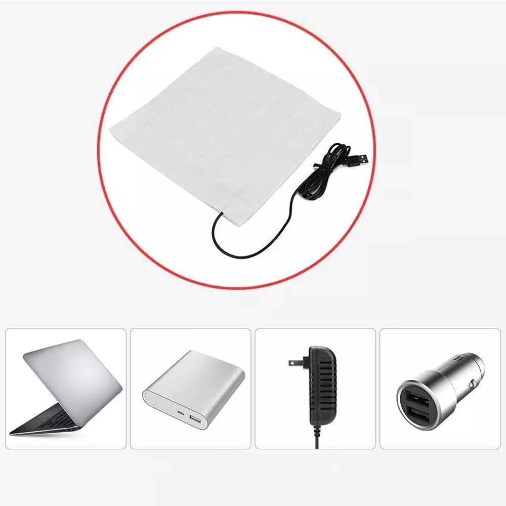 Built-in USB Electric Foot Warmer Heater Timer Function Safe Start Foot Warmer Foot Heating Pad