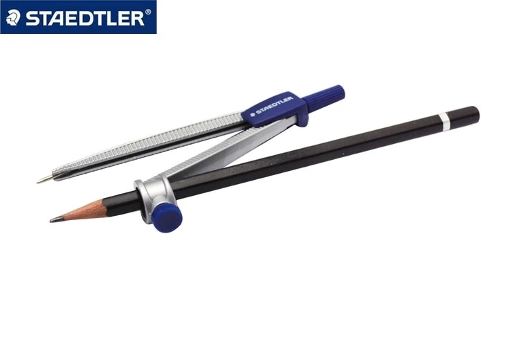 Staedtler Noris Club 550 50/55/60 compas scolaires wz plomb adaptateur universel outils mécaniques de rédaction pour étudiant