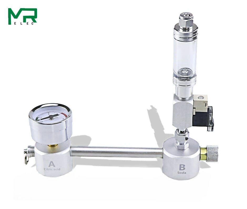 Aquarium DIY CO2 Generator System Kit With Pressure Air Flow Adjustment Water Plant Fish AquariumCo2Valve Diffuser