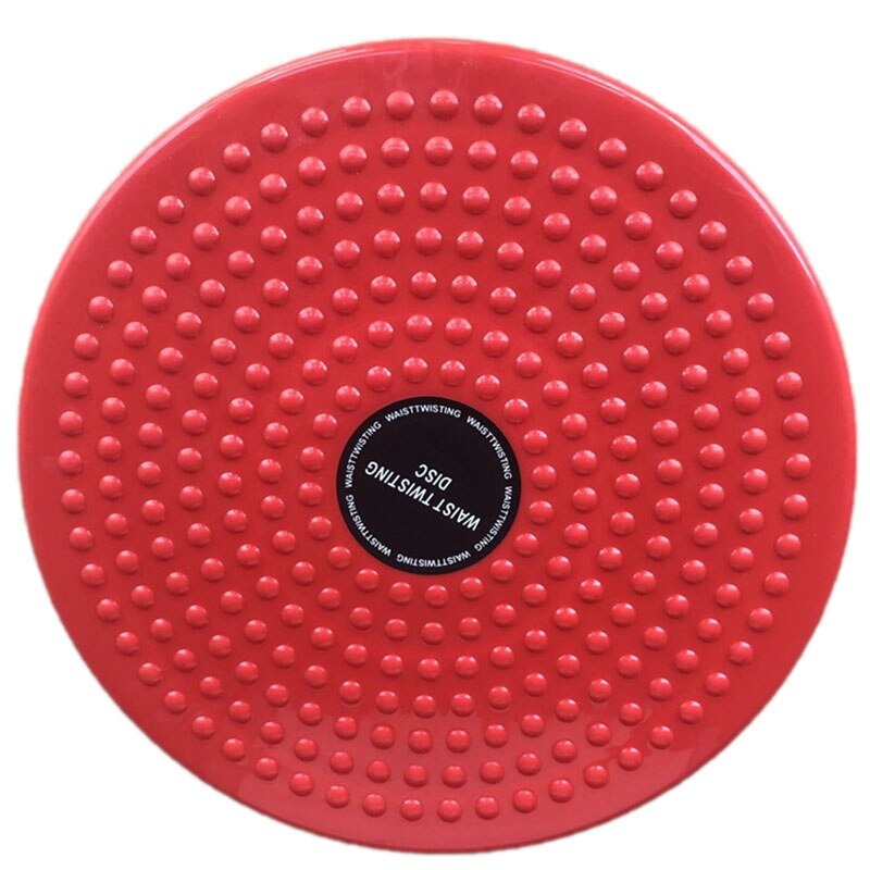 Rød talje vridning disk balance balance udstyr til hjemmet krop aerob roterende sportsmassage plade træningsudstyr: Default Title