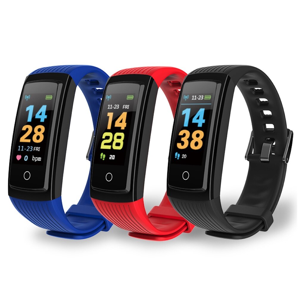 V5s ip67 vattentäta bluetooth pulsmätare fitness sport smart armband