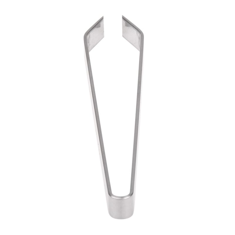 TOP Stainless Steel Tong Fish Bone Puller Tweezer 12cm Long Silver Tone