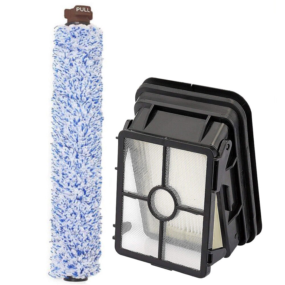 Multi-surface vacuum cleaner brush roller L and filter series for Bissell Crosswave 1785Q, 1785F, 1785B suitable 1608022: C