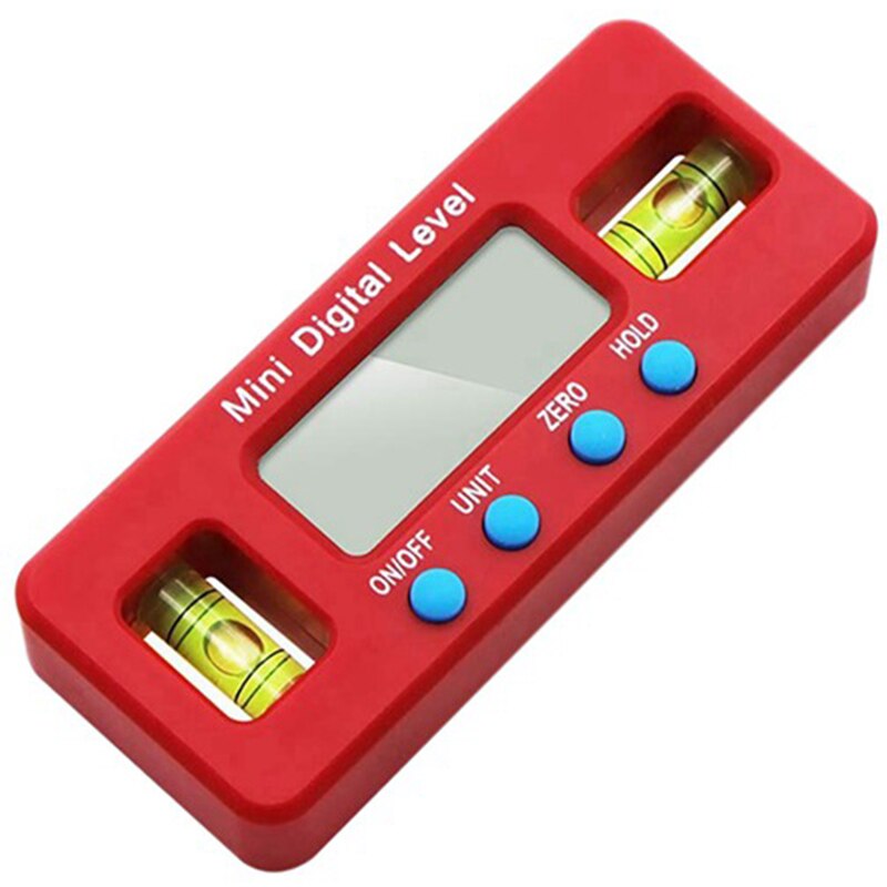 100Mm 360 Degree Mini Digital Protractor Goniometer Electronic Level With Magnetic Bottom Angle Measuring Tool