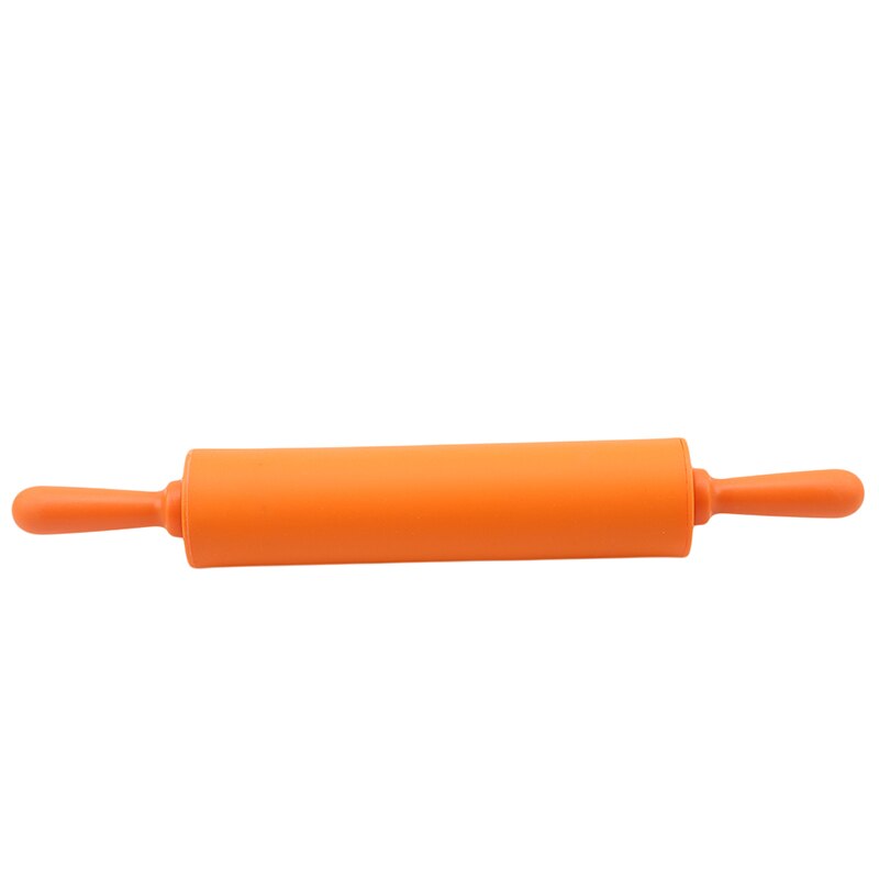 Rodillo de silicona antiadherente de grado alimenticio, herramientas de cocina para hornear Fondant, 30x4,2 cm