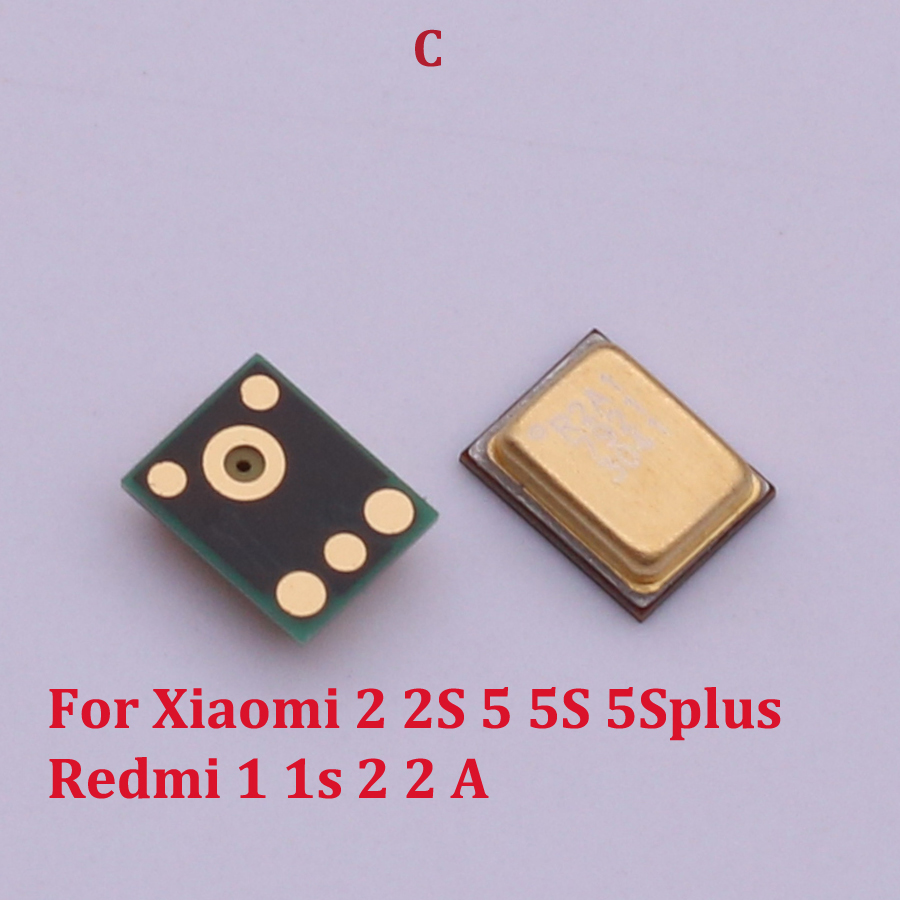 10Pcs Inner Mic Speaker Voor Xiaomi 10 9 8 Se CC9E 6 6X 5 4 4C 4I Max 2 redmi Note 8 7 7A 4X 3 K20 K30 Pro Microfoon Zender: C Model