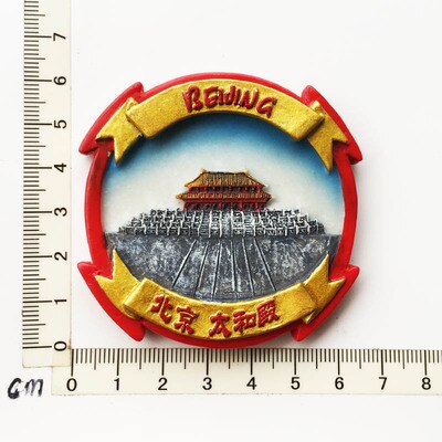 3d tourism commemorating fridge magnets great wall of Tiananmen Imperial Palace Beijing China Souvenirs collection: 9
