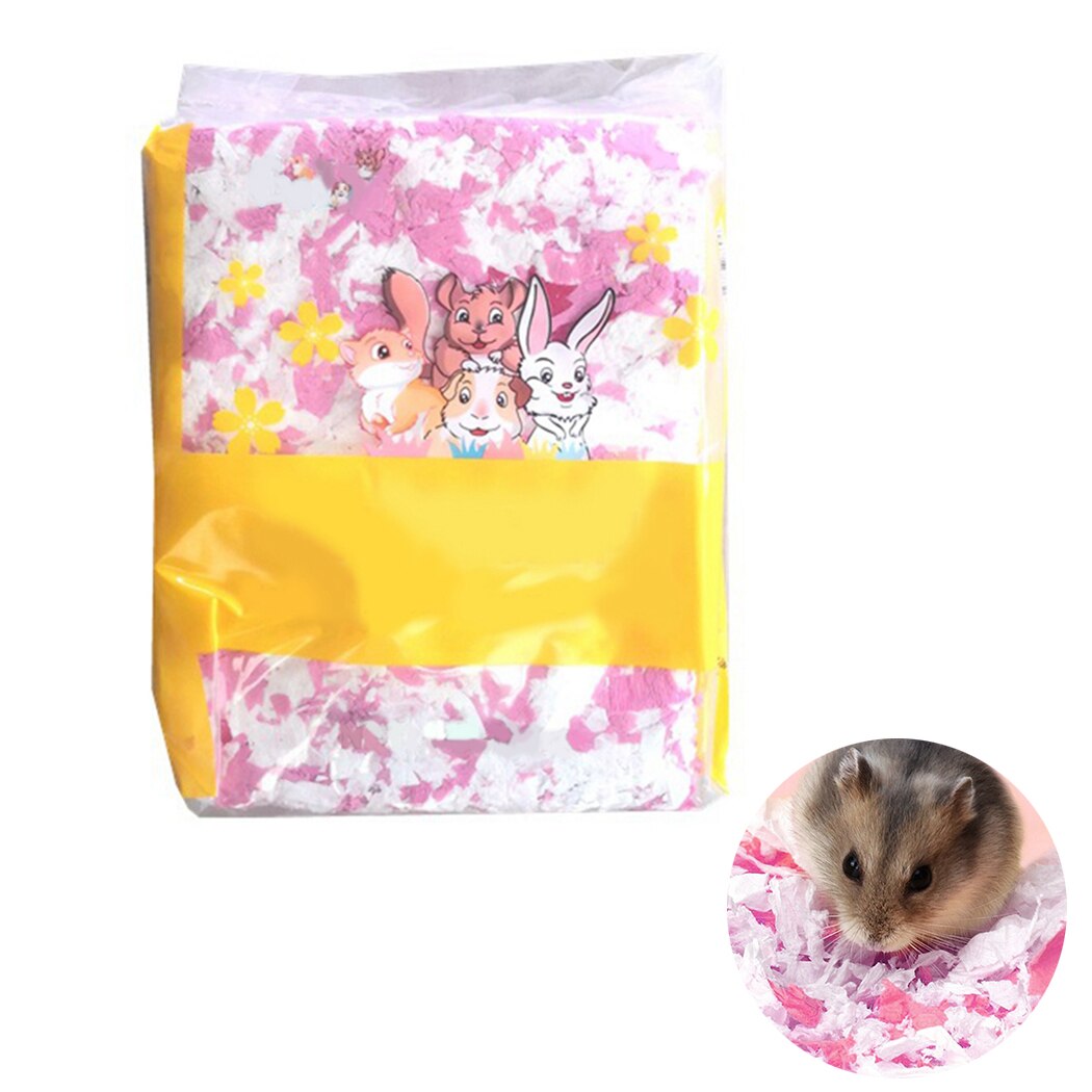 Hamster Bedding Soft Hamster Paper mall Animal Bedding for Hamster for Natural Poplar Guinea Pig Hamster Cage House Bed Cushion: Default Title