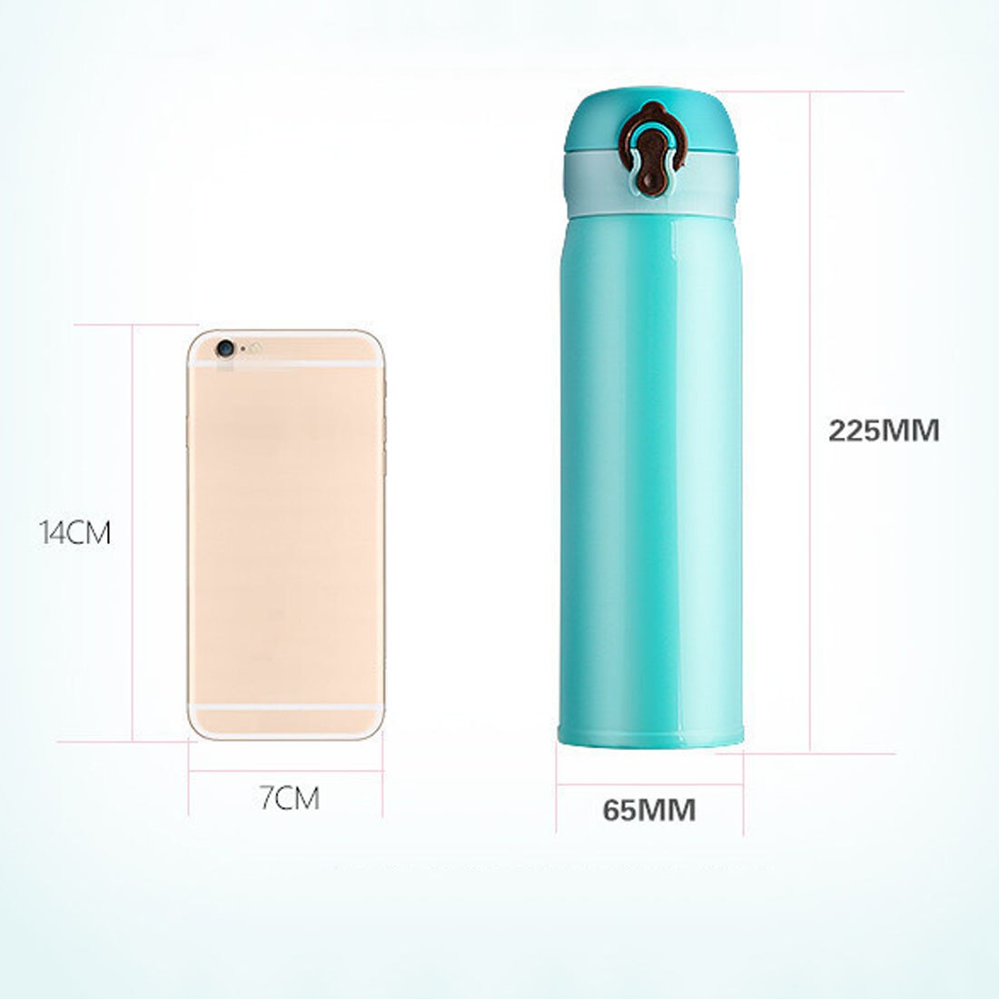 500ml termos robić herbaty z filtrem kubek termiczny ze stali nierdzewnej kubek robić kawy butelka wody gabinet biznes Dom Thermoes