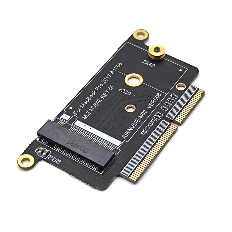 A1708 SSD Adapter NVMe PCI Express PCIE to NGFF M2 SSD Adapter Card M.2 SSD for Apple Macbook Pro Retina 13" A1708