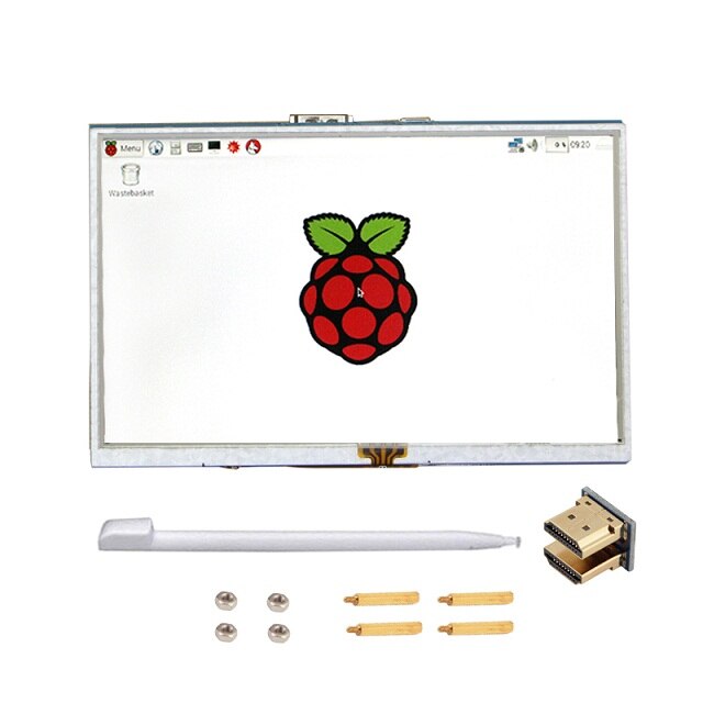 Raspberry Pi 4 Display 5 Inch Hdmi-Compatibel Lcd 800*480 Tft Touch Screen Voor Raspberry Pi 4 model B/3B Plus/3B/Pc/Laptop: for Pi 3