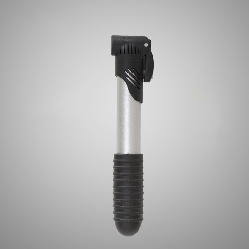 Minibomba de mano para bicicleta, inflador de aire de neumático, válvula Schrader Presta, manguera de aguja de bola, accesorios portátiles para bicicleta de montaña, Universal,: F Style Black