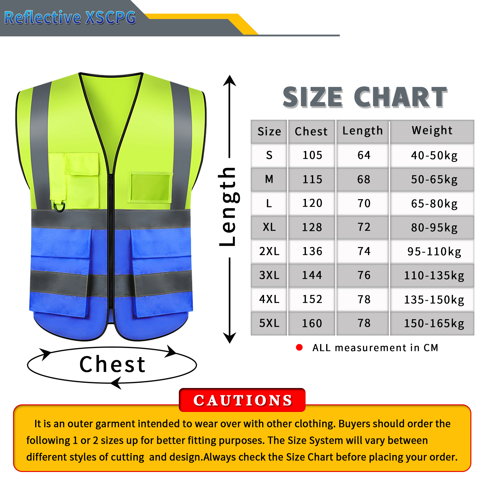 Custom Your Logo Reflective Safety Vest Construction Work Traffic Vest Railway Coal Miners Uniform Security ANSI Class 2