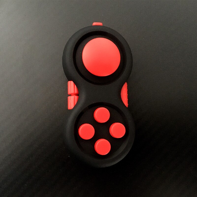 Antistress Speelgoed Voor Volwassenen Kinderen Kids Fidget Pad Stress Relief Squeeze Fun Hand Interactieve Speelgoed Kantoor Christmas: Red